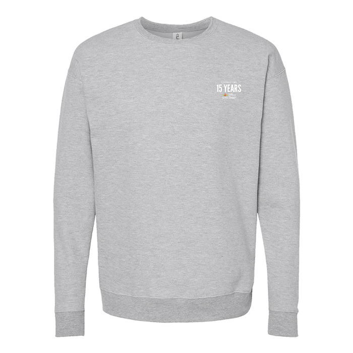 15 YEARS
FAMILY RESEARCH HOPE
CREWNECK SWEATSHIRT